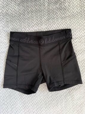 Lululemon mini bike shorts